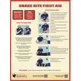 Animal Ark Snake Bite First Aid Poster